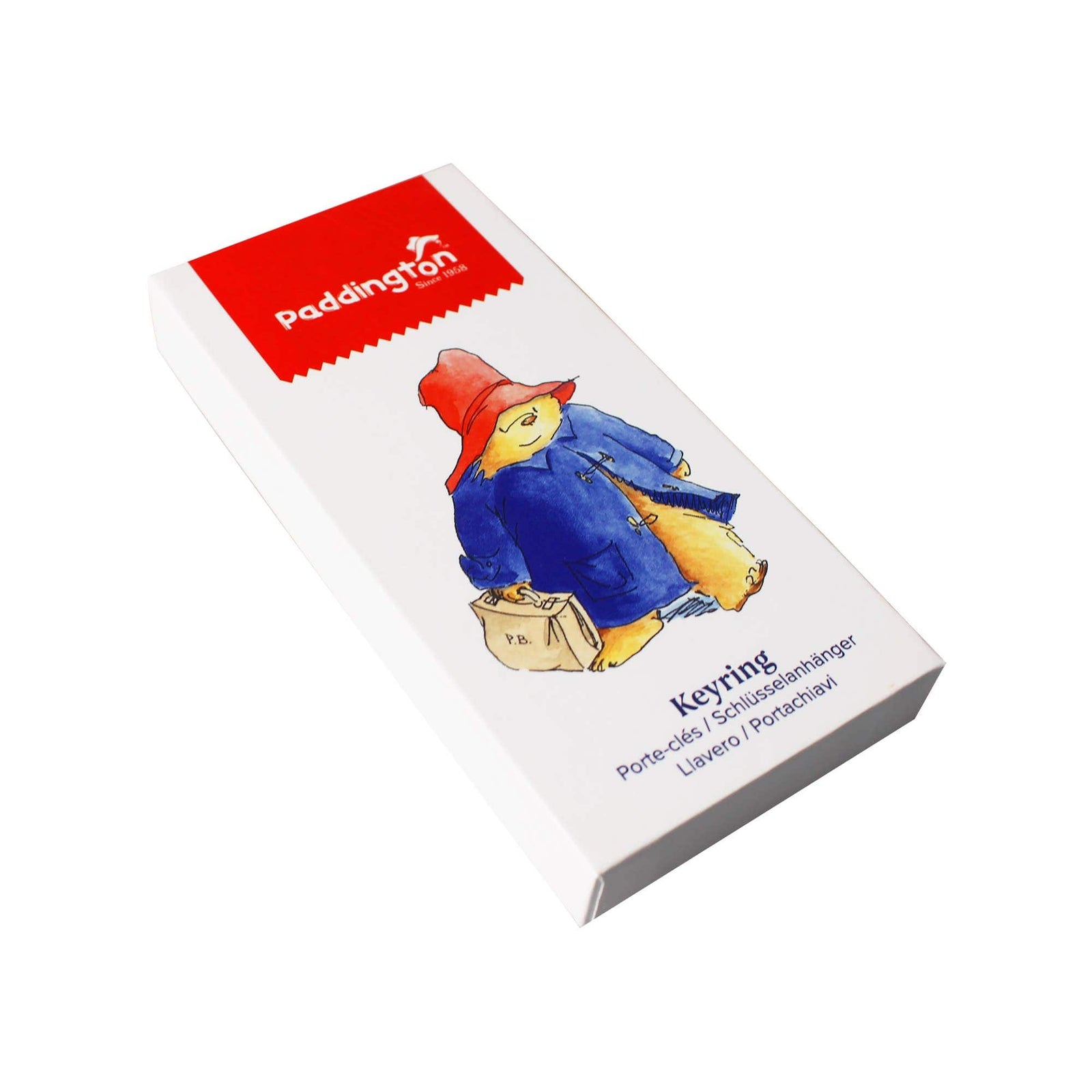Keyring Boxed - Paddington Bear (Tag gold) BookGeek