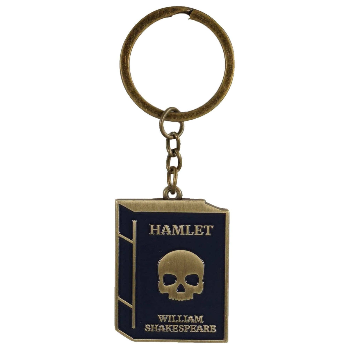 Keyring Metal - Shakespeare (Hamlet) BookGeek