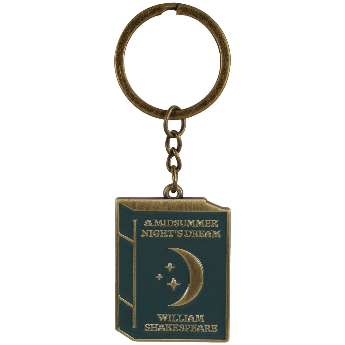 Keyring Metal - Shakespeare (Midsummer Night&#39;s Dream) BookGeek