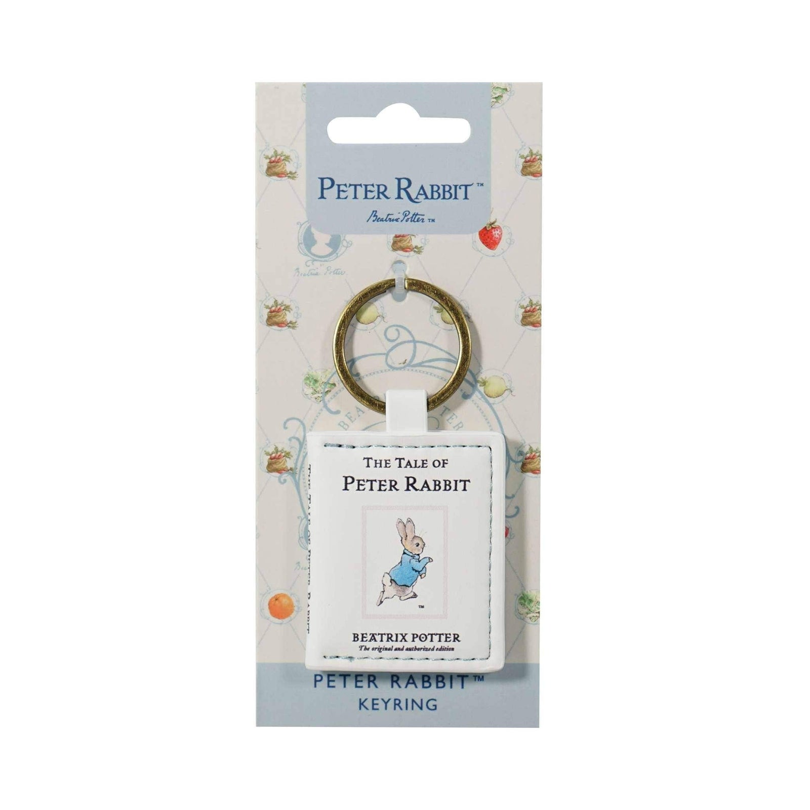 Keyring PU - Peter Rabbit BookGeek