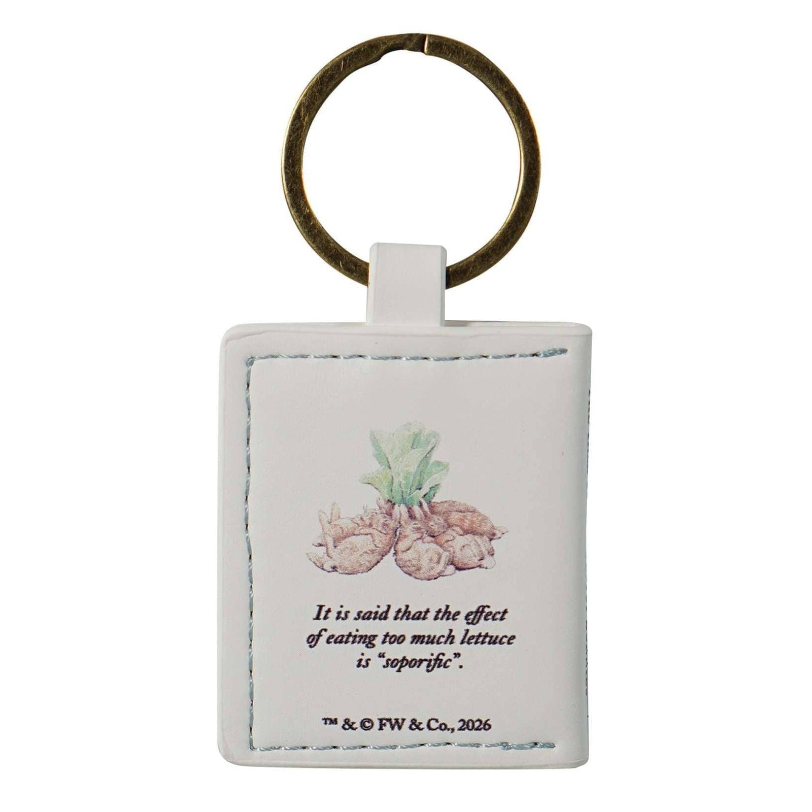 Keyring PU  - The Flopsy Bunnies BookGeek