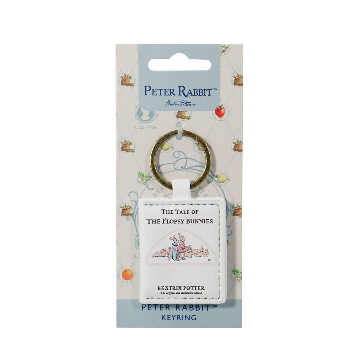Keyring PU  - The Flopsy Bunnies BookGeek