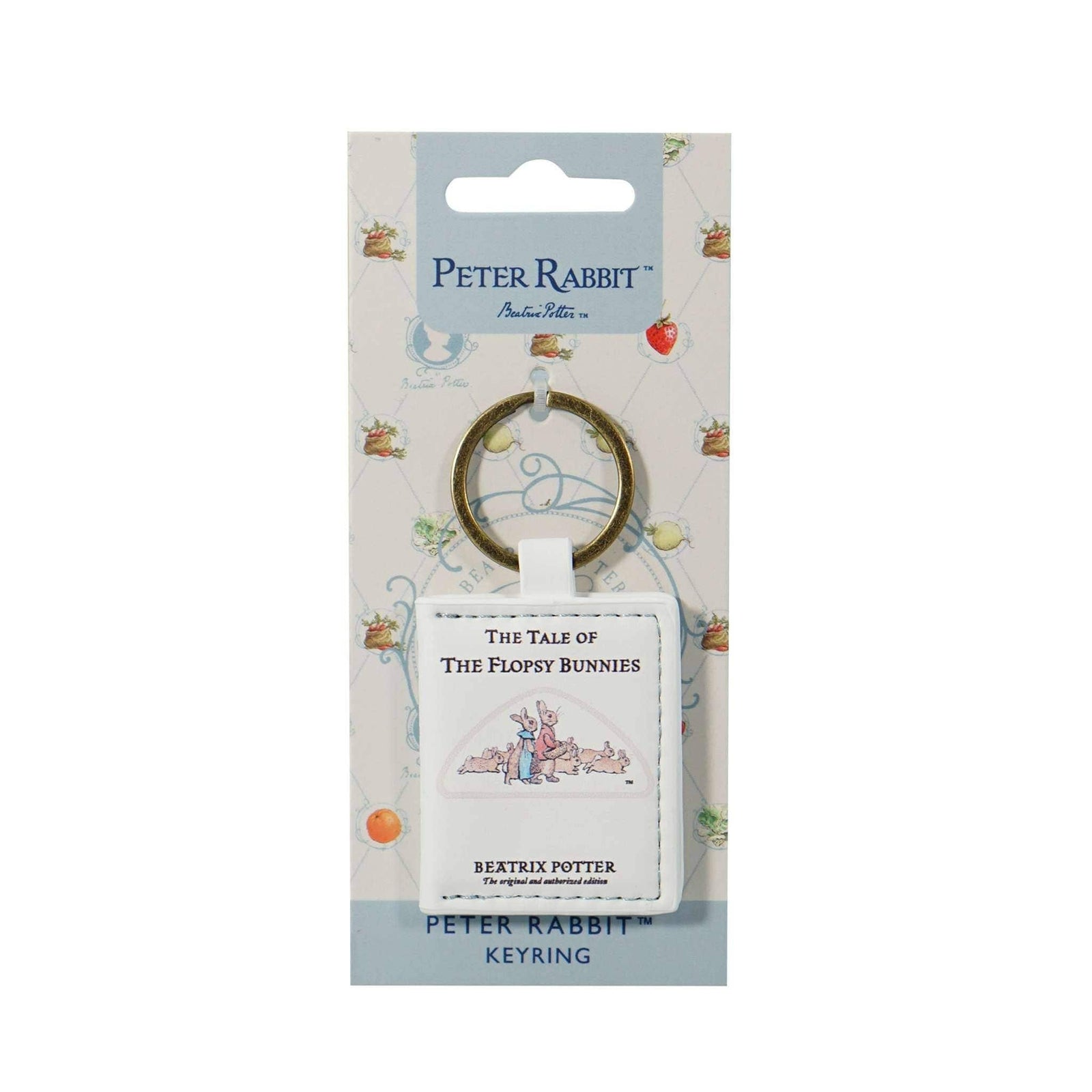 Keyring PU  - The Flopsy Bunnies BookGeek