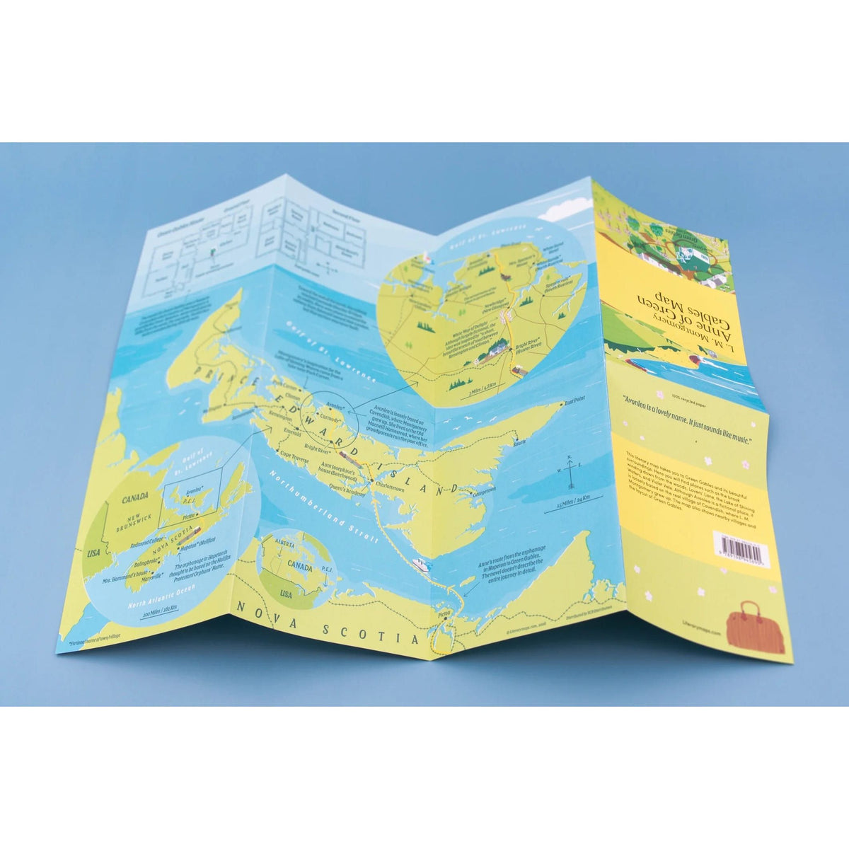 L M Montgomery: Anne of Green Gables Map BookGeek