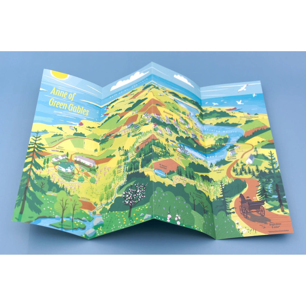 L M Montgomery: Anne of Green Gables Map BookGeek