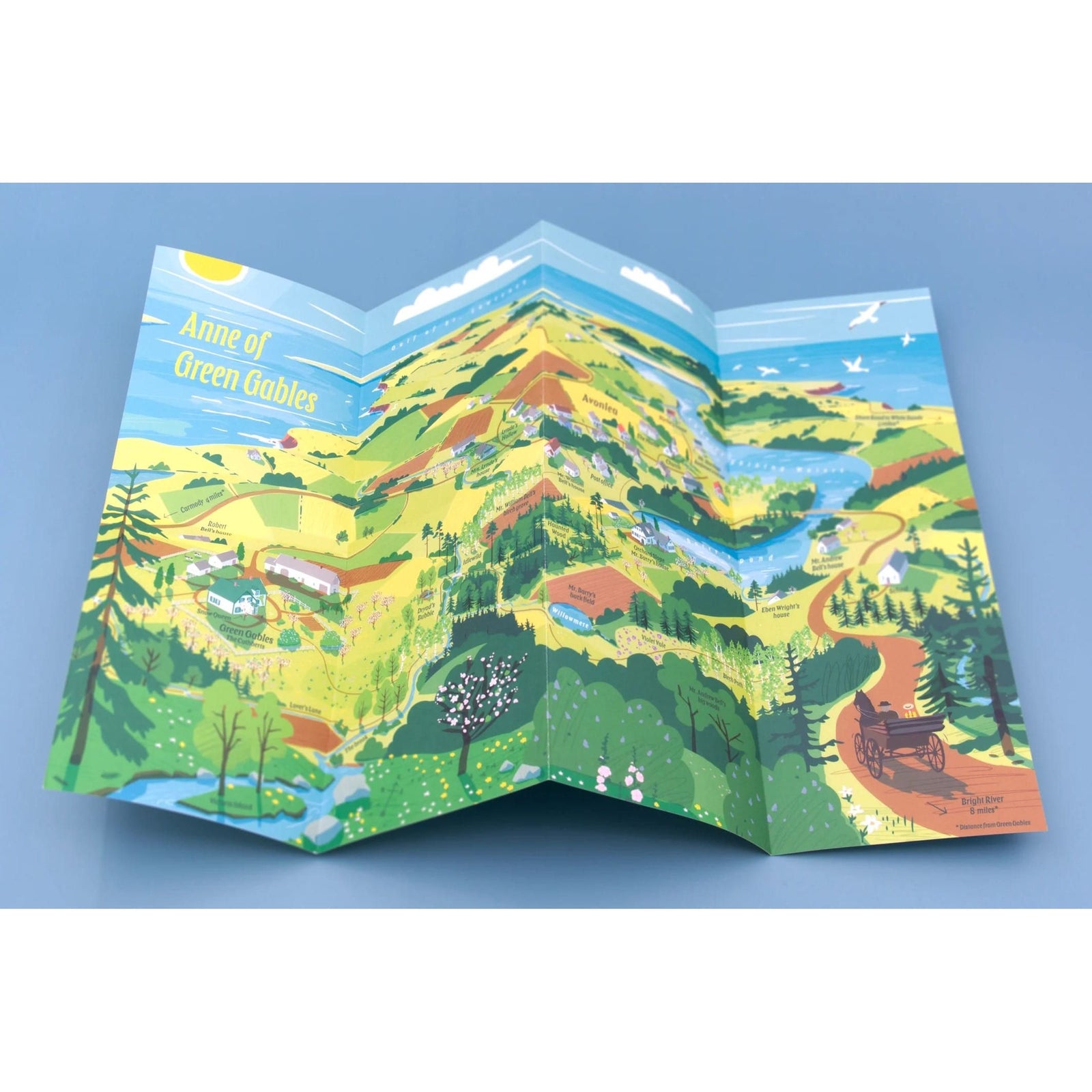 L M Montgomery: Anne of Green Gables Map BookGeek