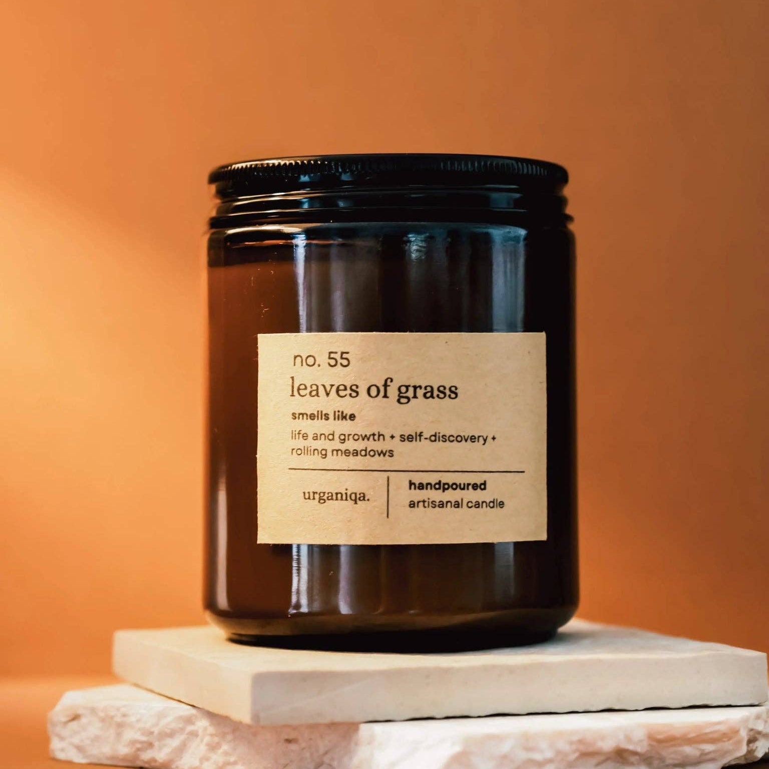 Leaves of Grass Bookish Literary-inspired Scented Candle BookGeek