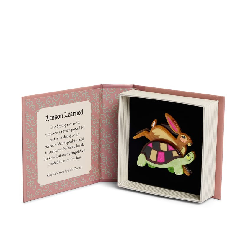 Lesson Learned Brooch BookGeek