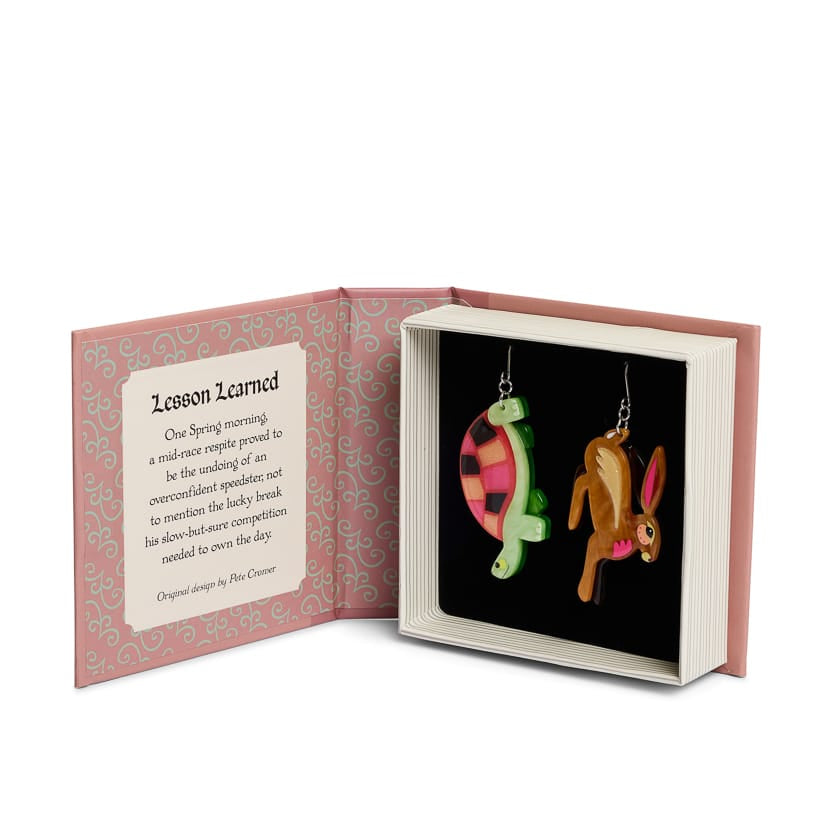 Lesson Learned Drop Earrings BookGeek