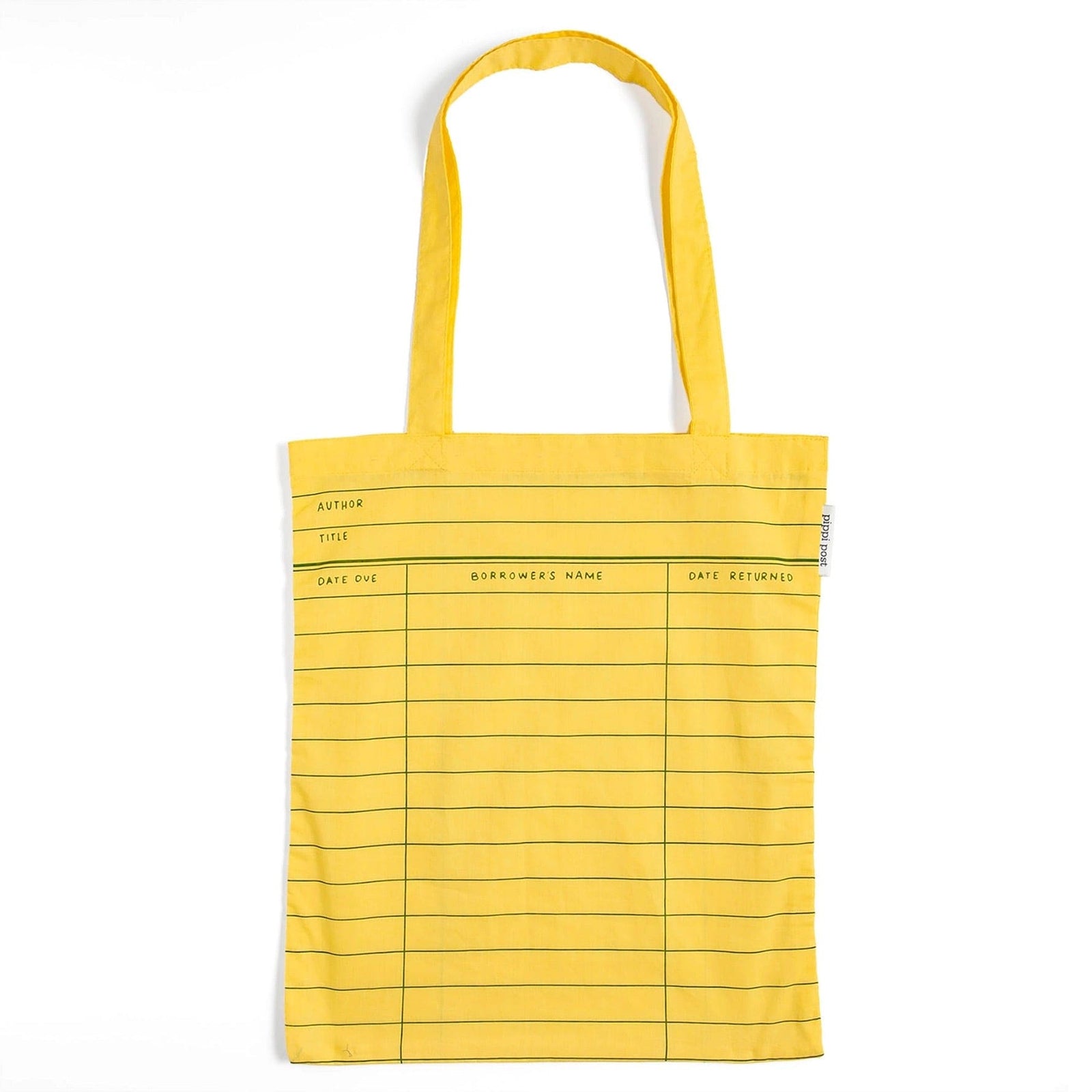 Library Card Foldable Tote Bag BookGeek
