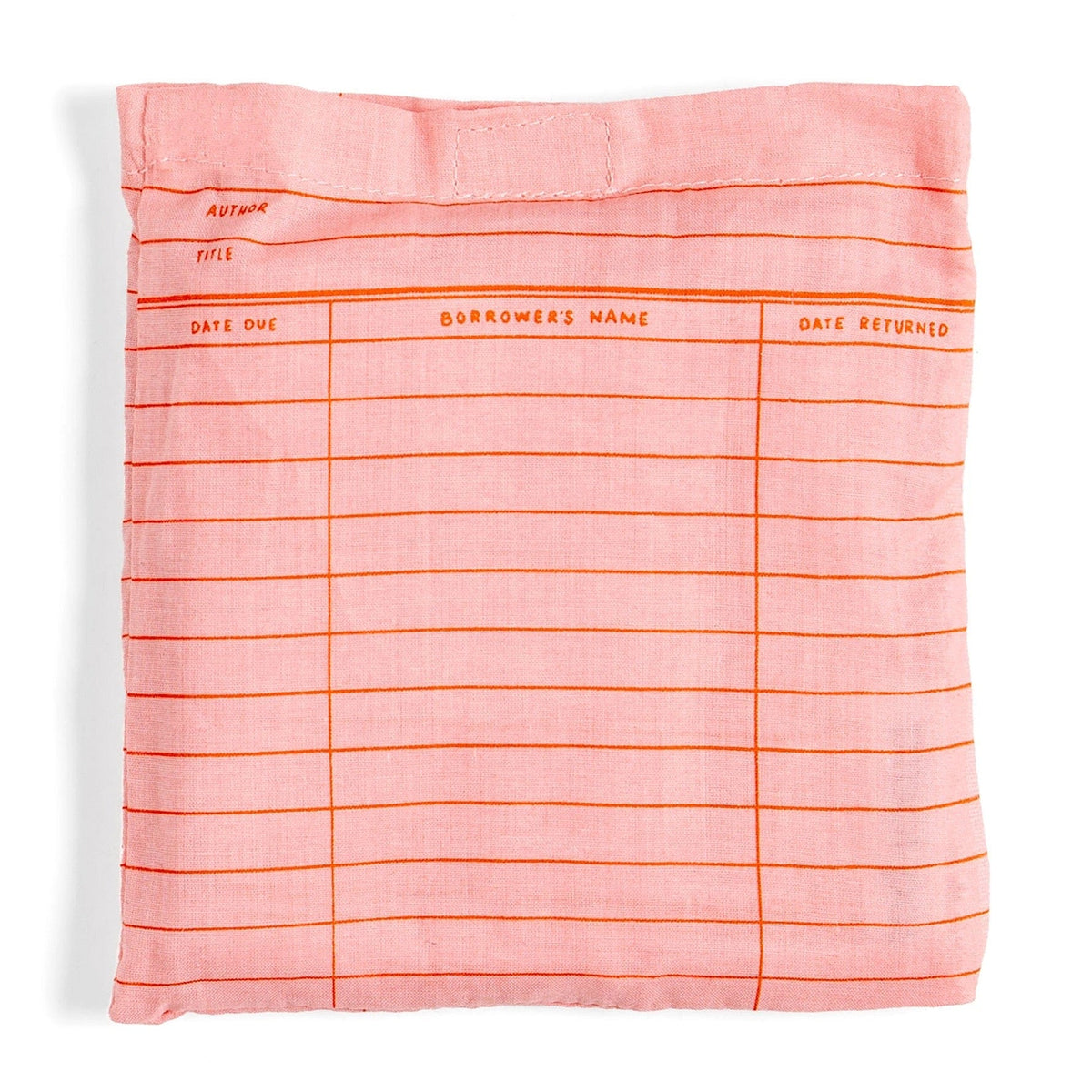 Library Card Foldable Tote Bag BookGeek