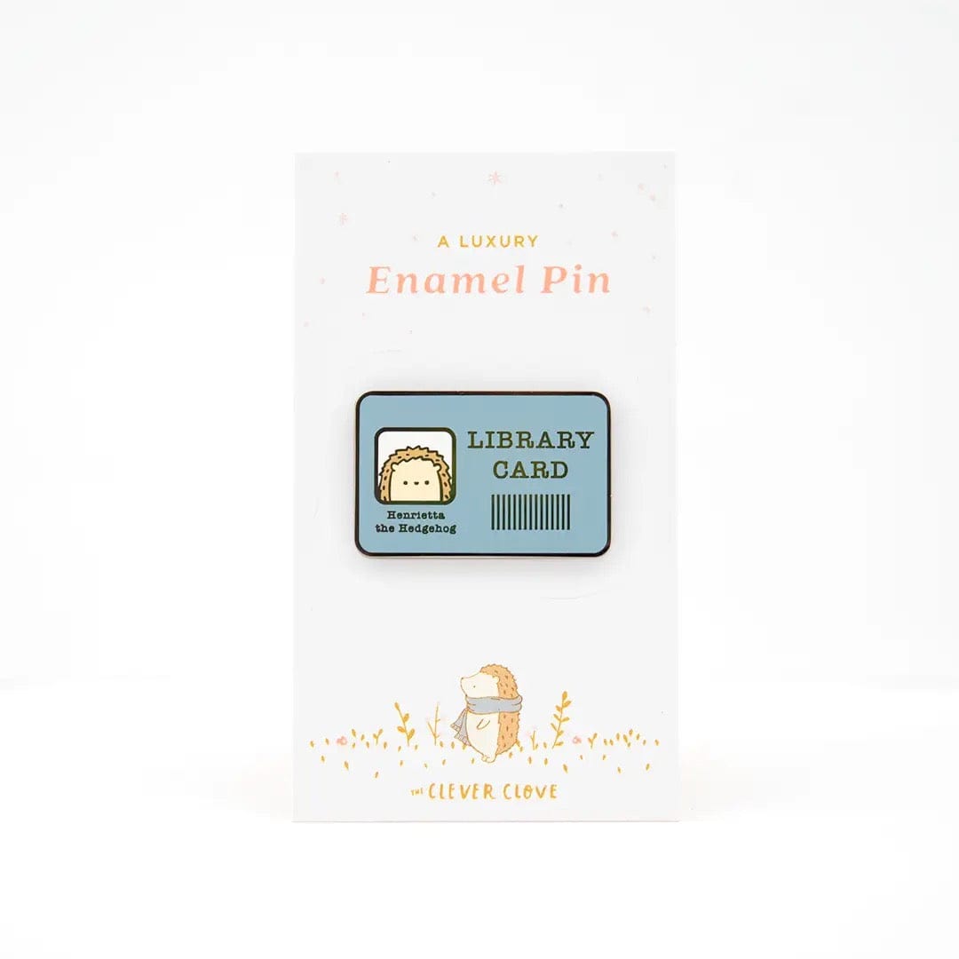 Library Card Pin