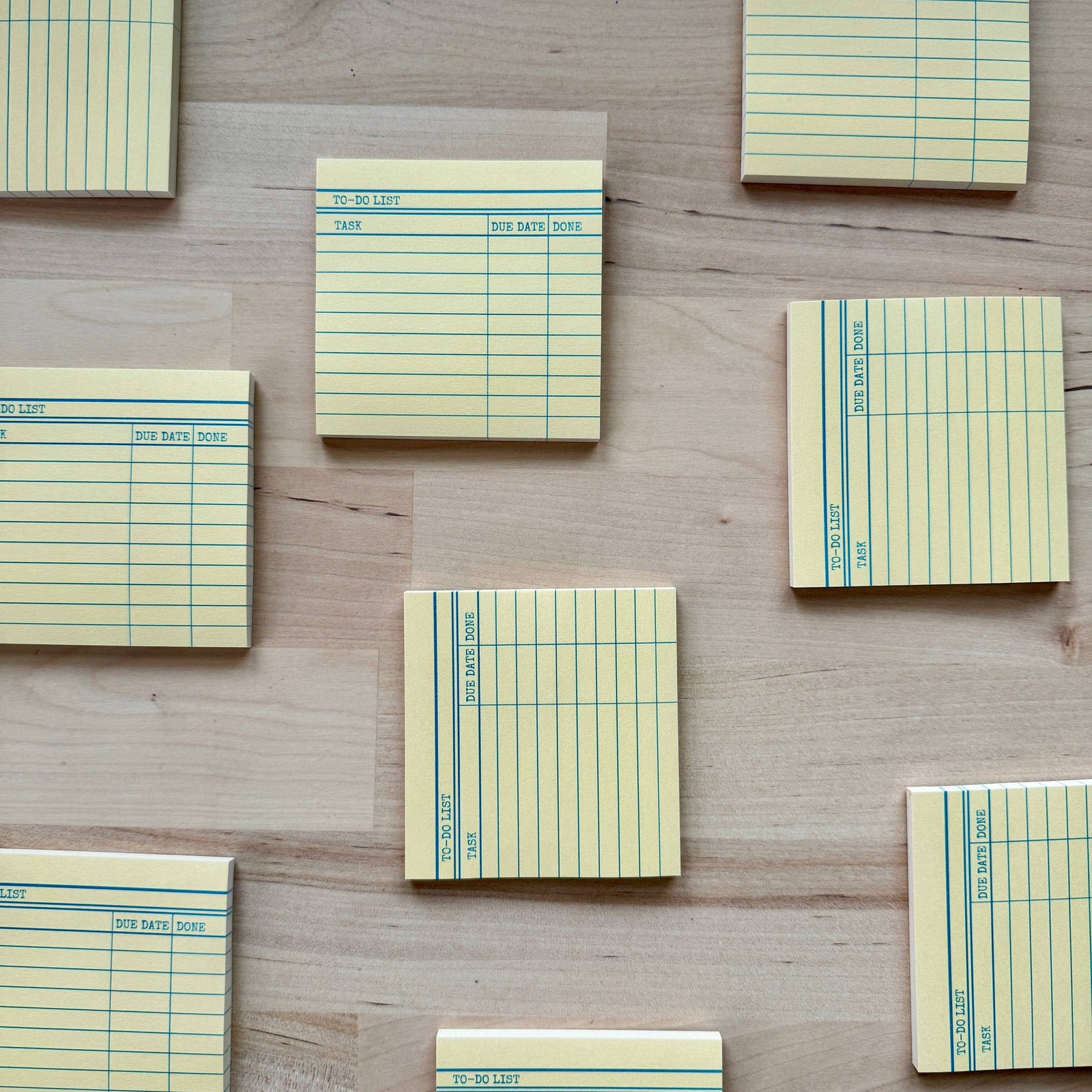 Library Card Post-It Sticky Notes BookGeek