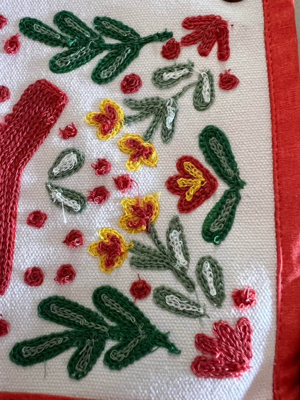 Library Embroidered Canvas Banner - Seconds BookGeek