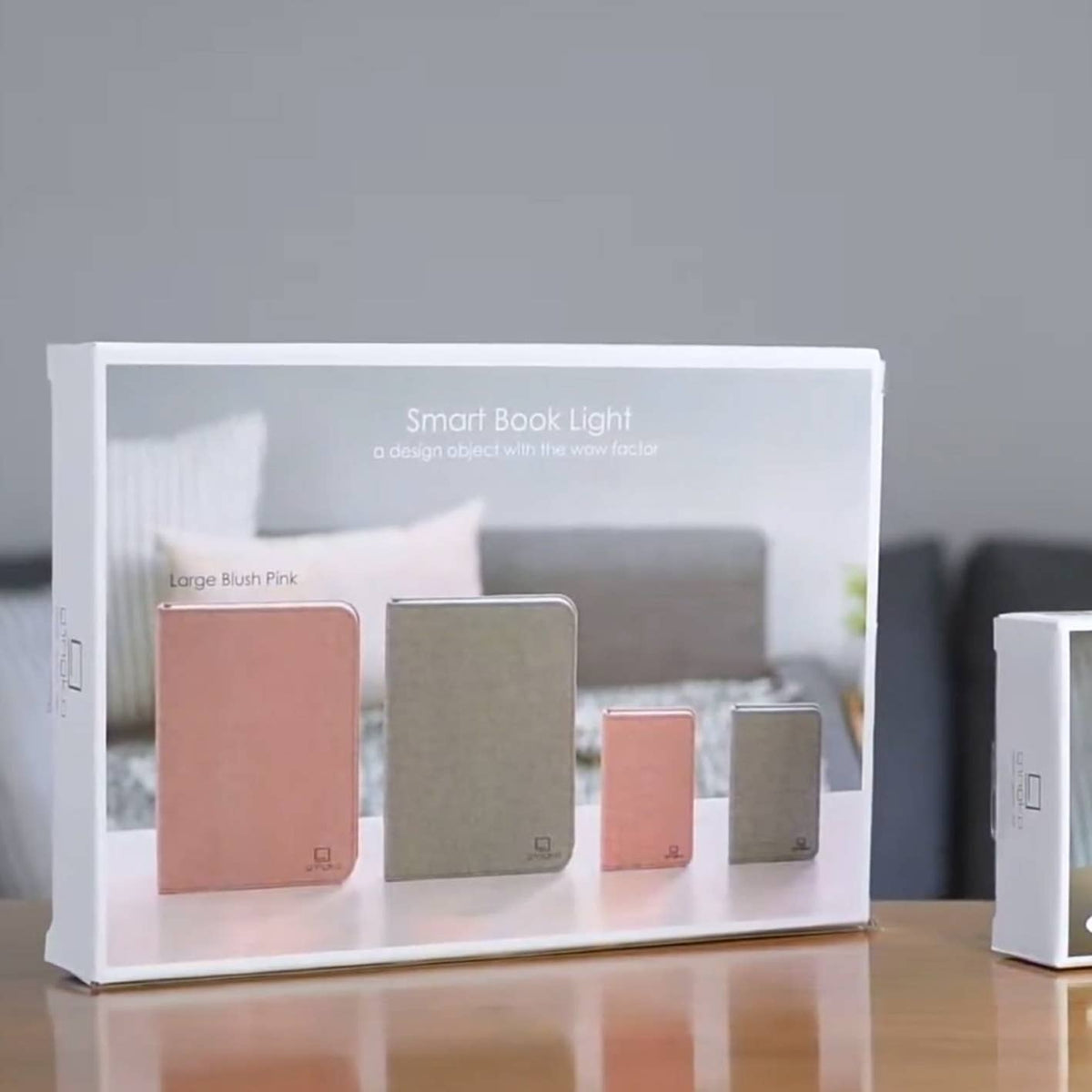 Linen Fabric Smart Book Light BookGeek