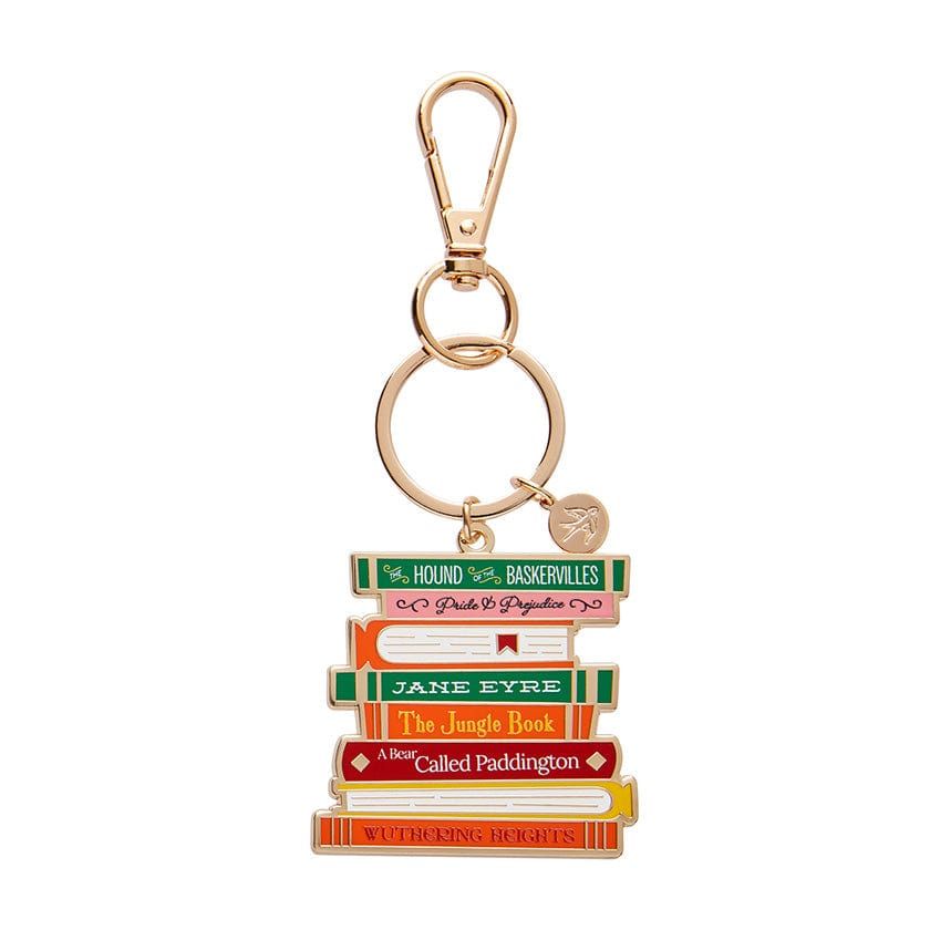 Literary Gems Enamel Key Ring BookGeek