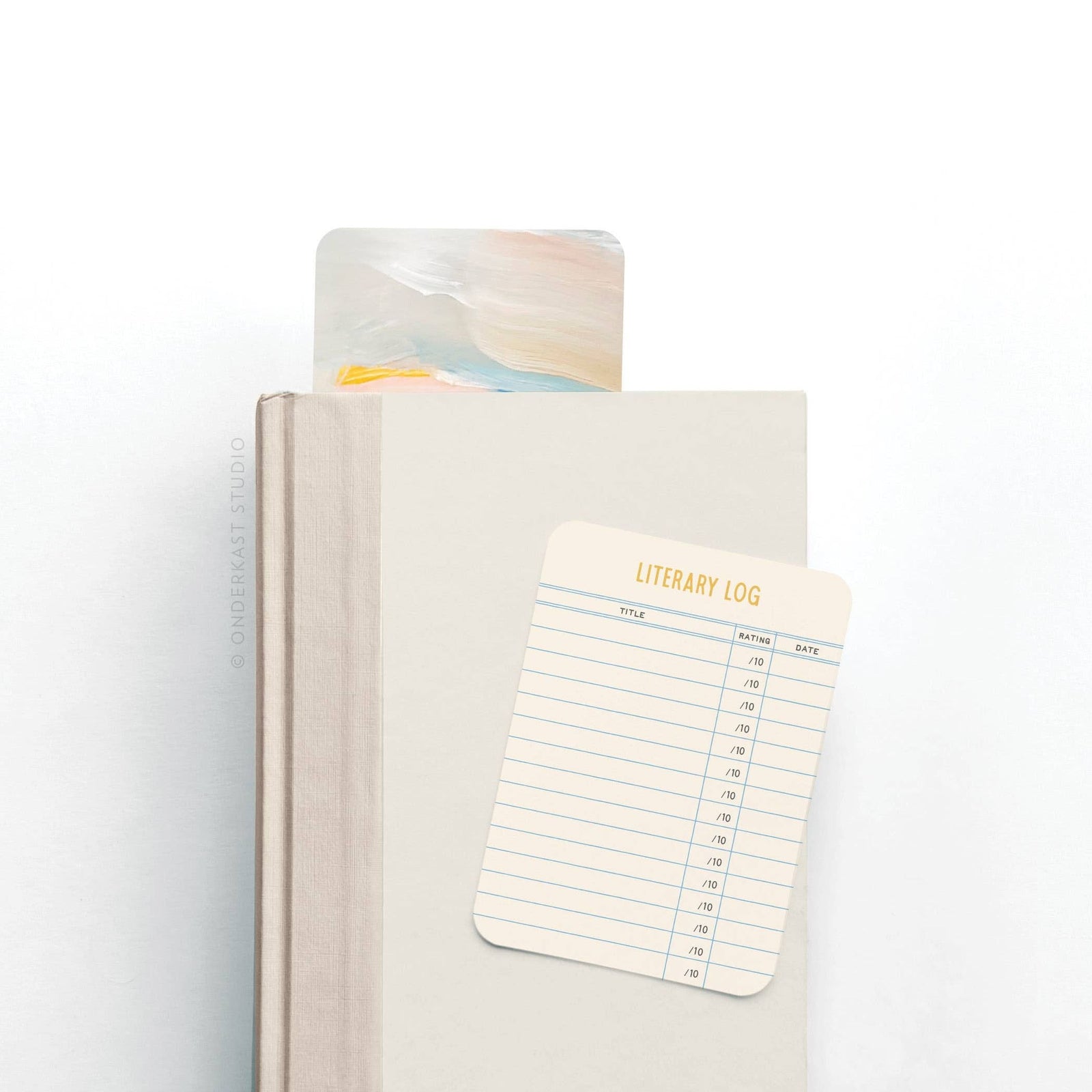 Literary Log Book Review Cards BookGeek