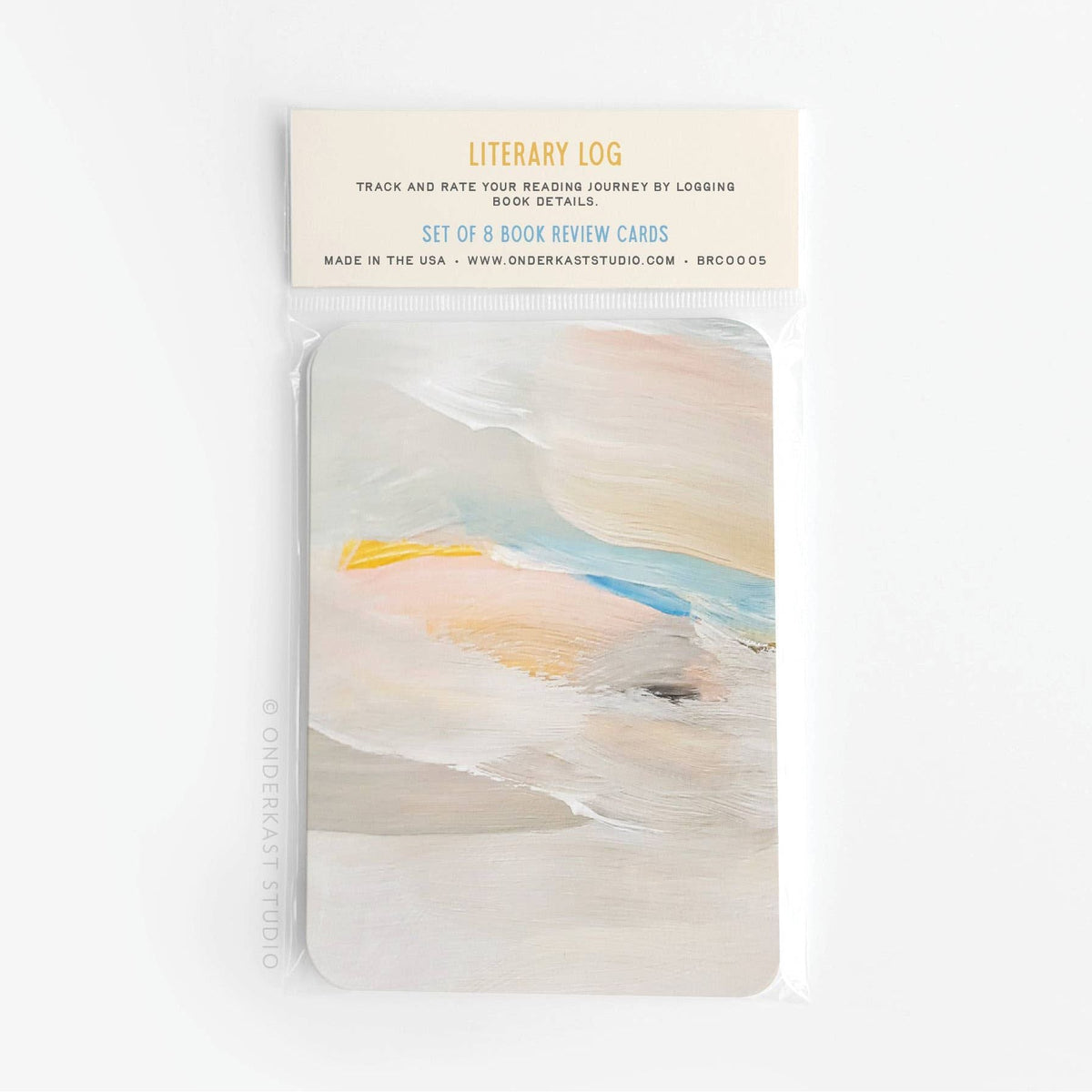 Literary Log Book Review Cards BookGeek