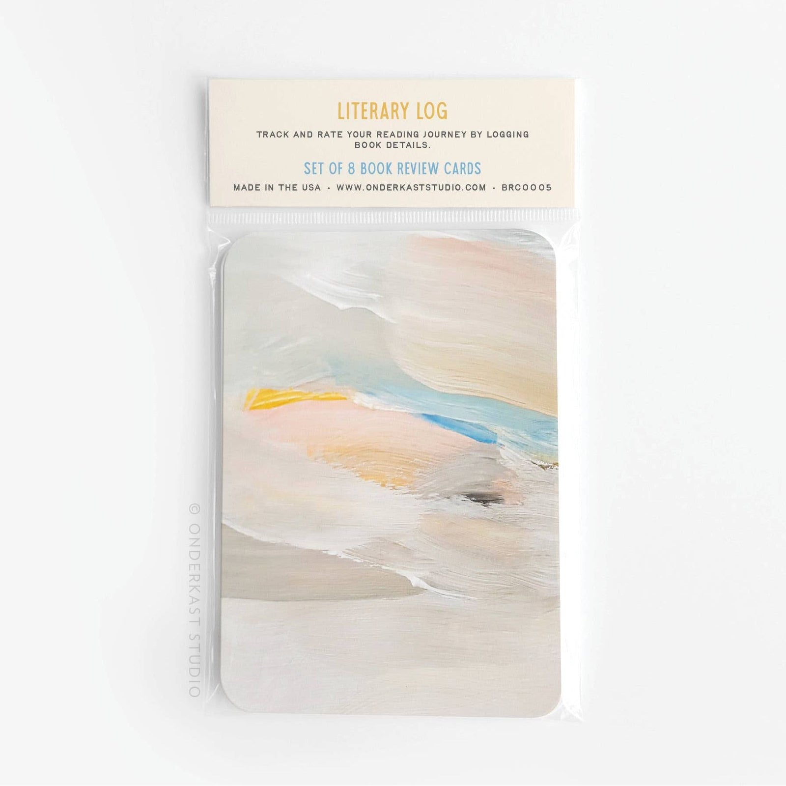 Literary Log Book Review Cards BookGeek