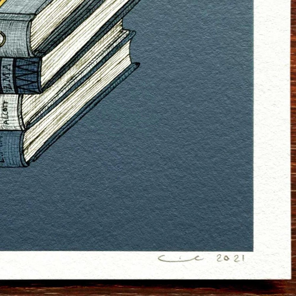 Little Women A5 Art Print BookGeek