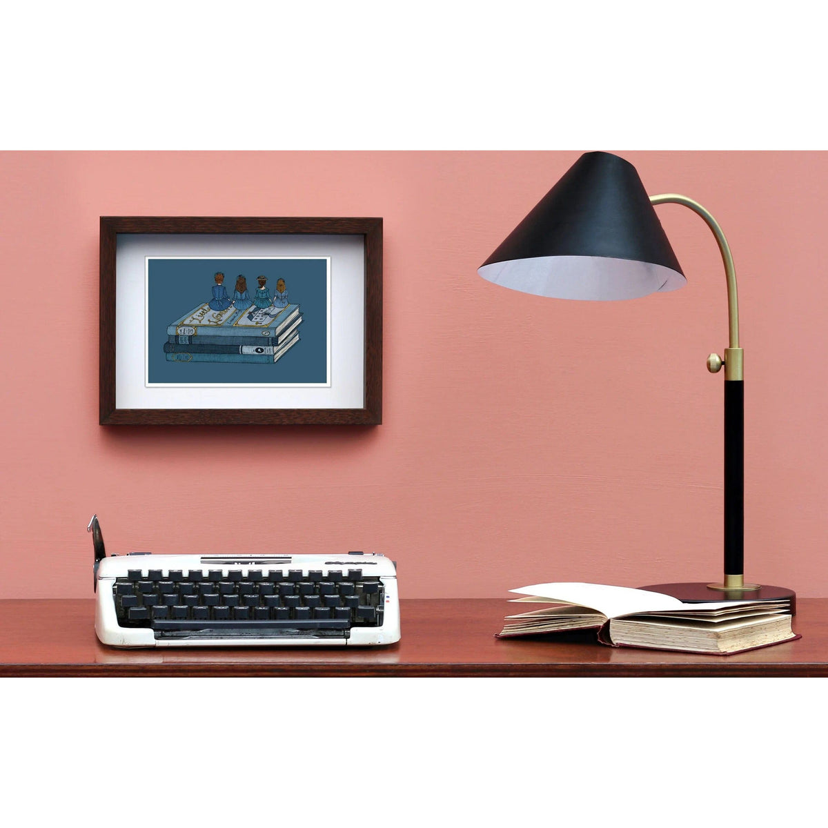 Little Women A5 Art Print BookGeek