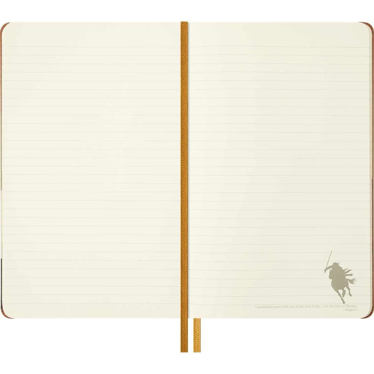 Lord of the Rings Frodo and Sam Large Ruled Notebook BookGeek