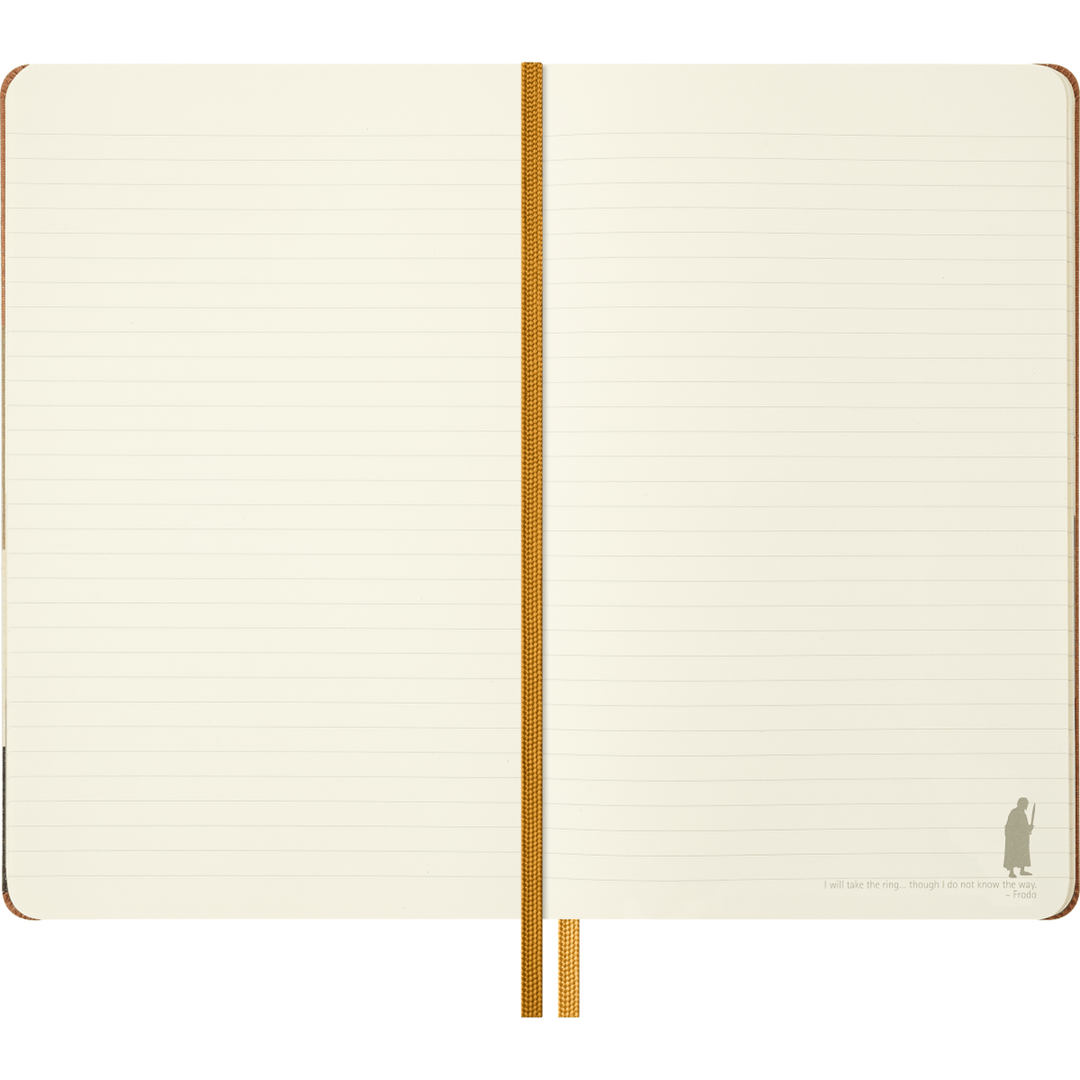 Lord of the Rings Frodo and Sam Large Ruled Notebook BookGeek