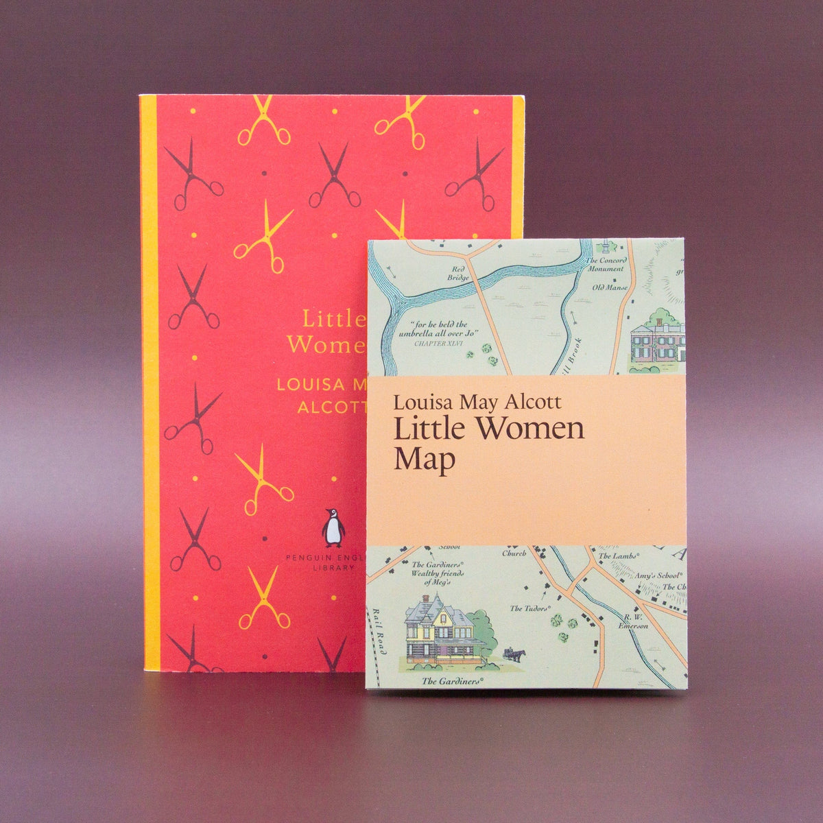 Louisa May Alcott: Little Women Map BookGeek