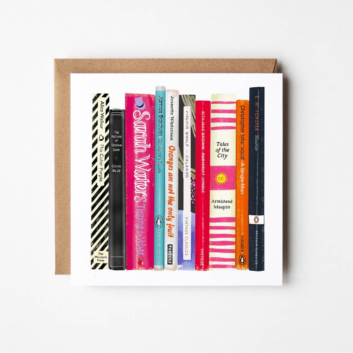 Love is Love - blank greetings card BookGeek