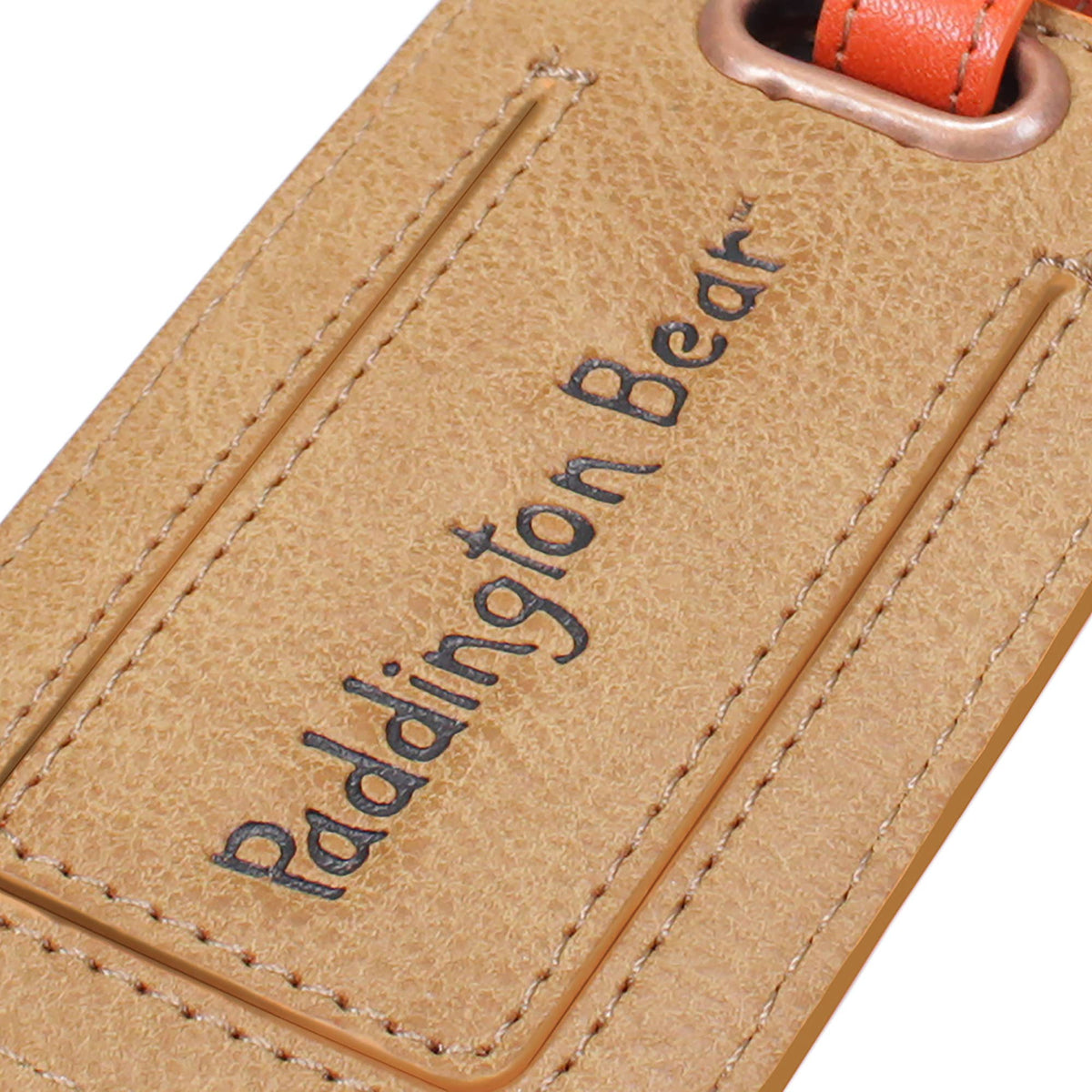 Luggage Bag Tag PU - Paddington (Look After This Bear) BookGeek