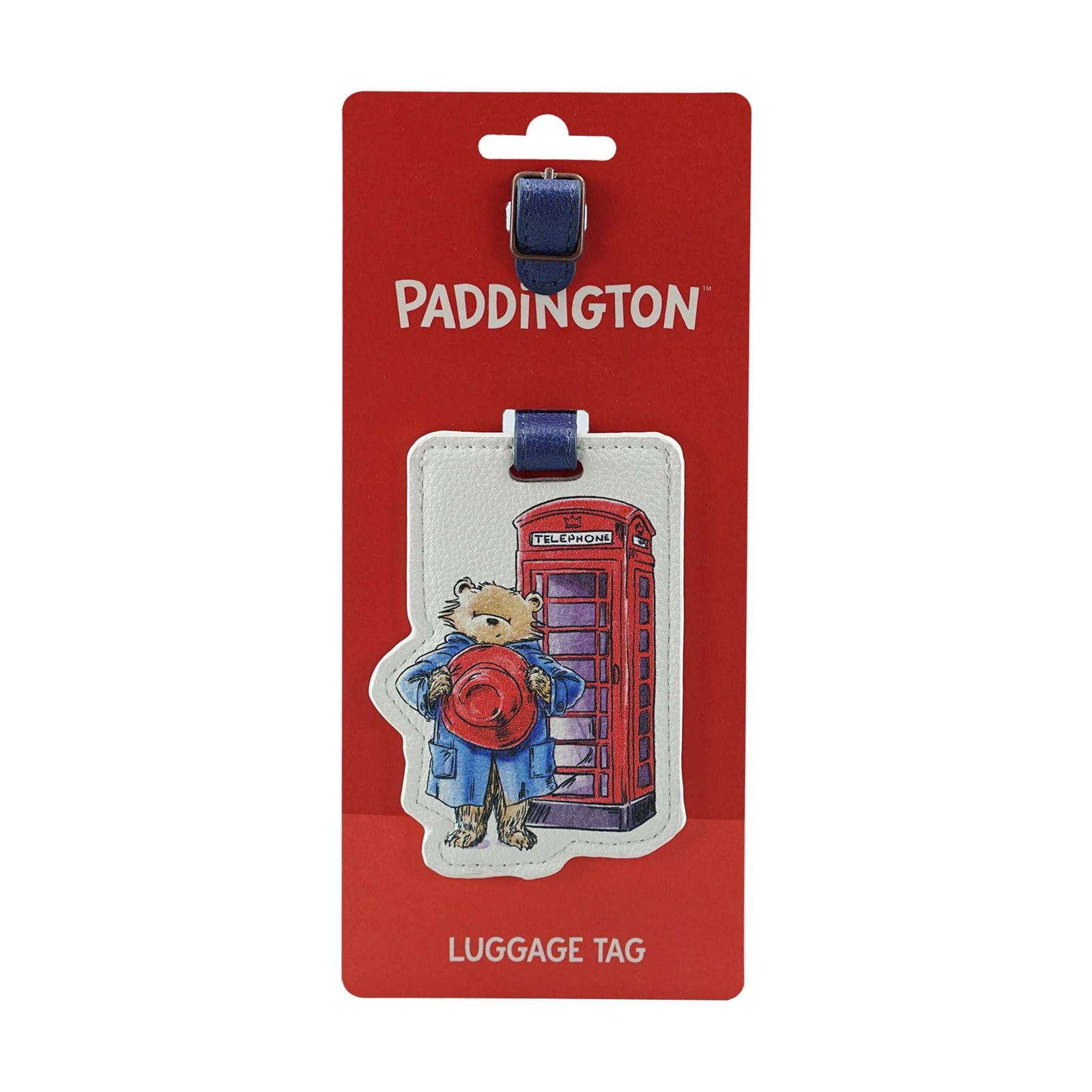 Luggage Tag PU Shaped - Paddington (Paddington London) BookGeek