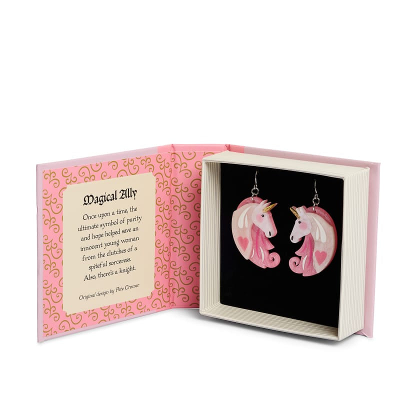 Magical Ally Drop Earrings BookGeek