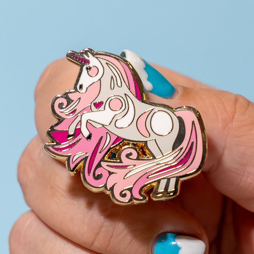 Magical Ally Enamel Pin BookGeek