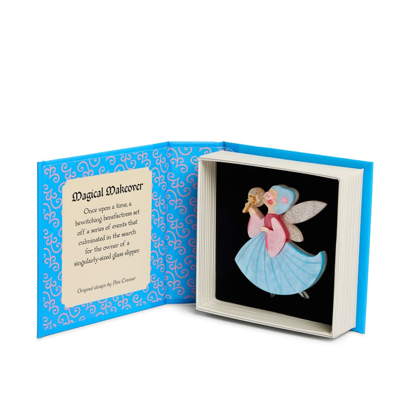 Magical Makeover Brooch BookGeek