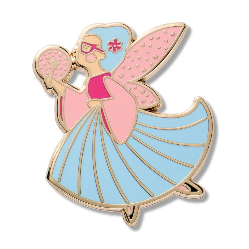 Magical Makeover Enamel Pin BookGeek