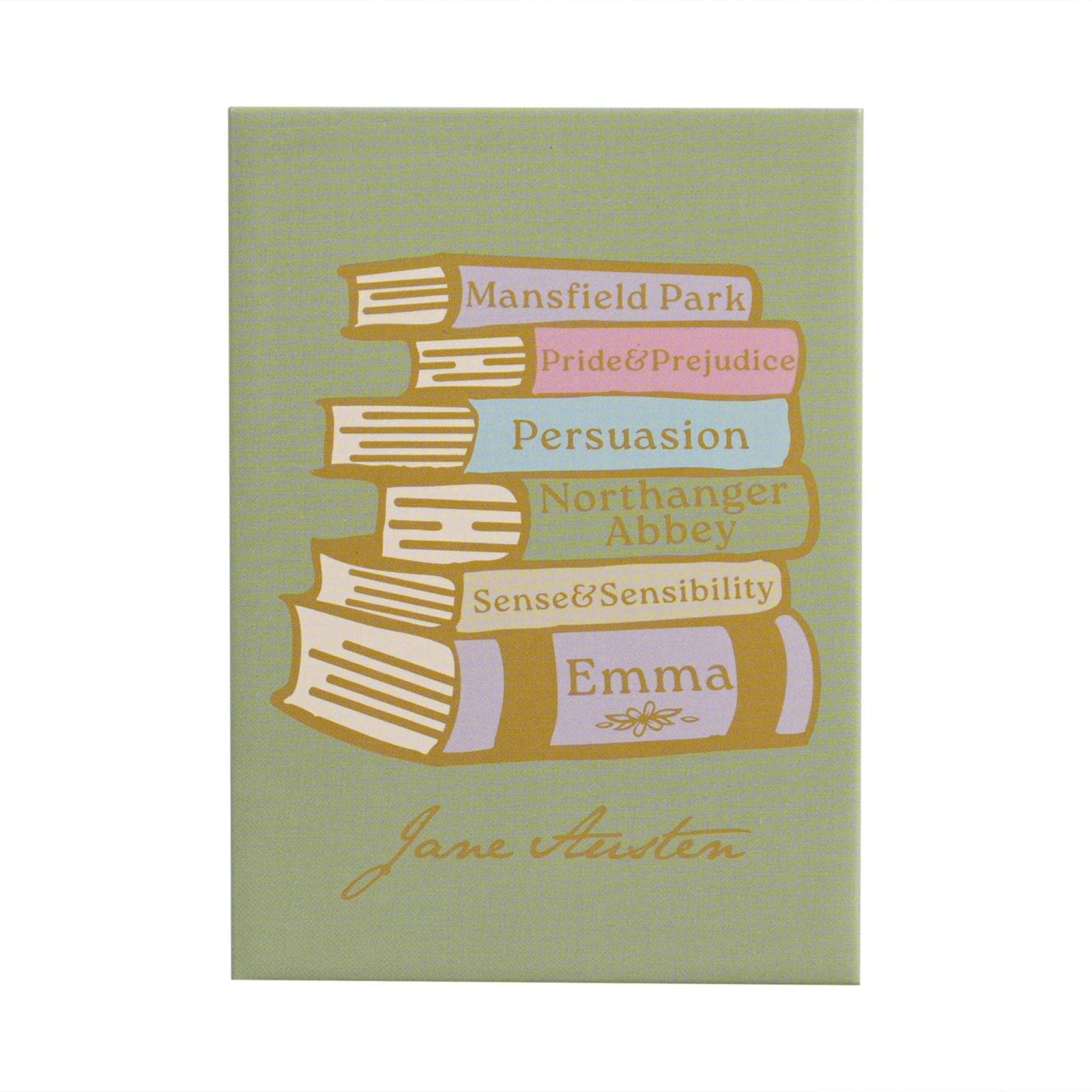 Magnet Metal - Jane Austen (Books) BookGeek