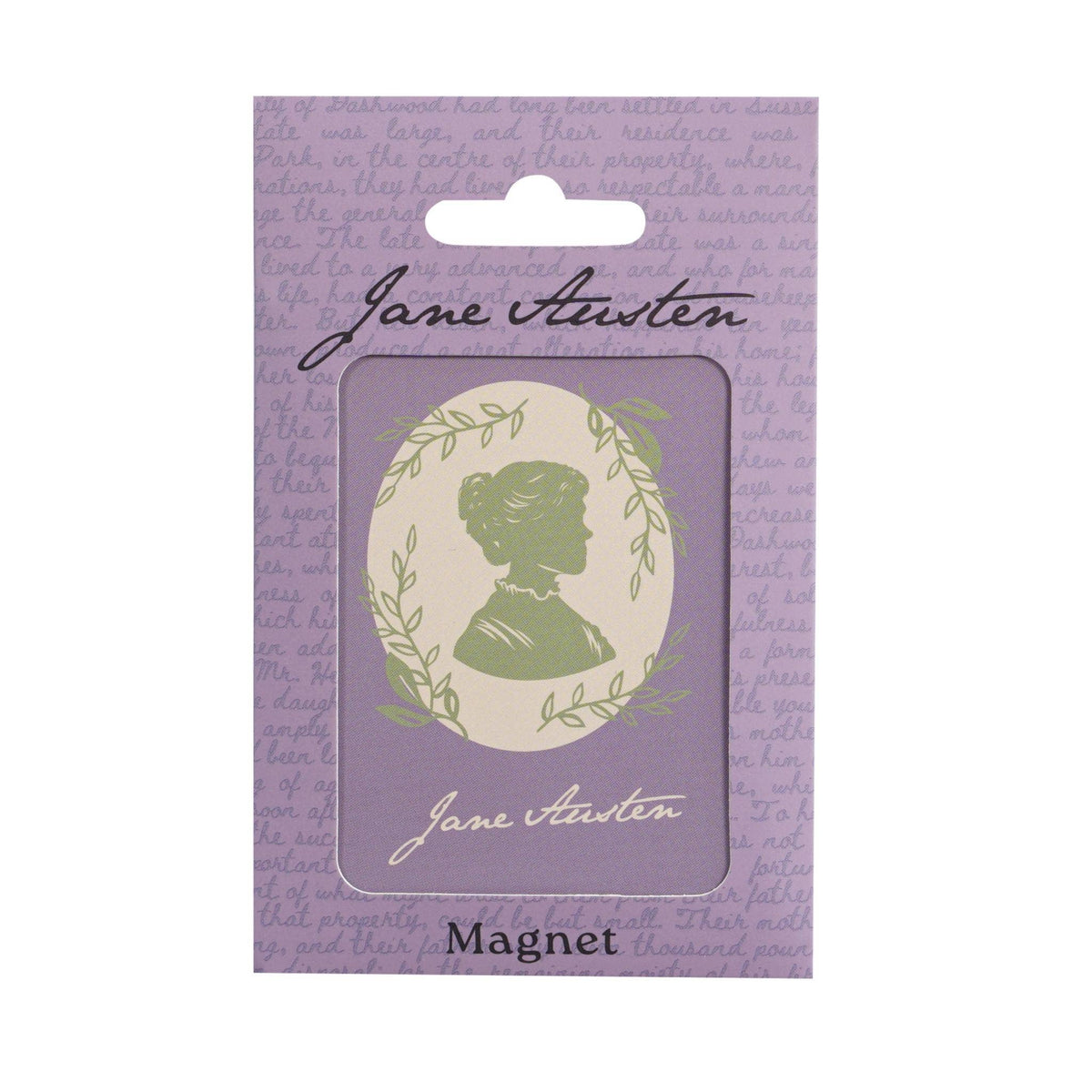 Magnet Metal - Jane Austen (Silhouette) BookGeek