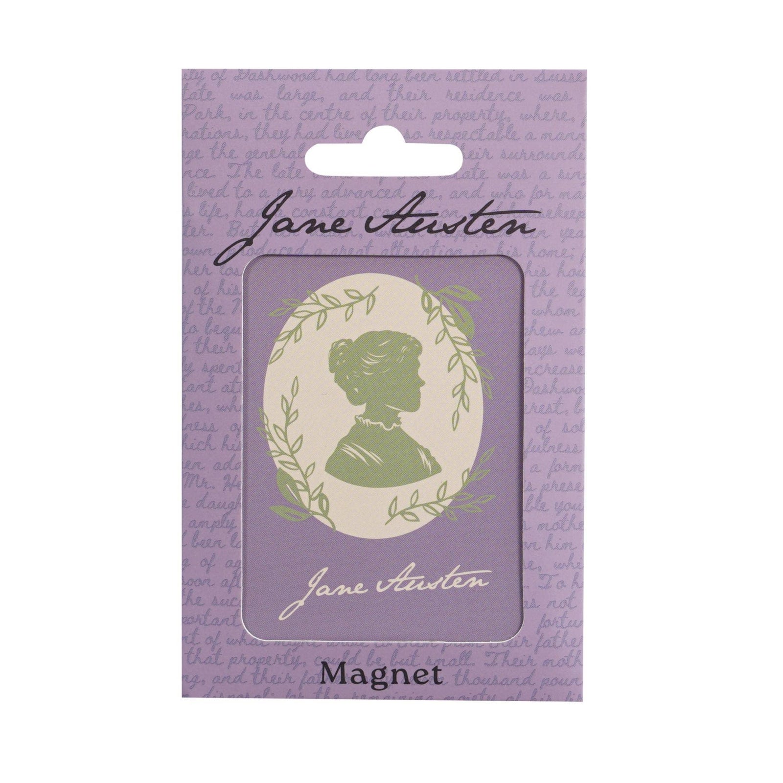 Magnet Metal - Jane Austen (Silhouette) BookGeek