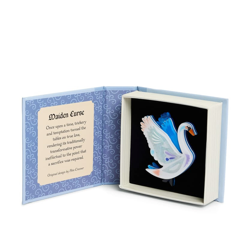 Maiden Curse Brooch BookGeek