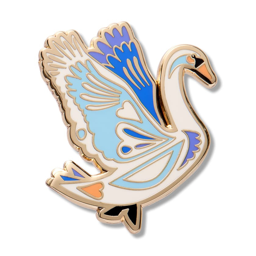 Maiden Curse Enamel Pin BookGeek