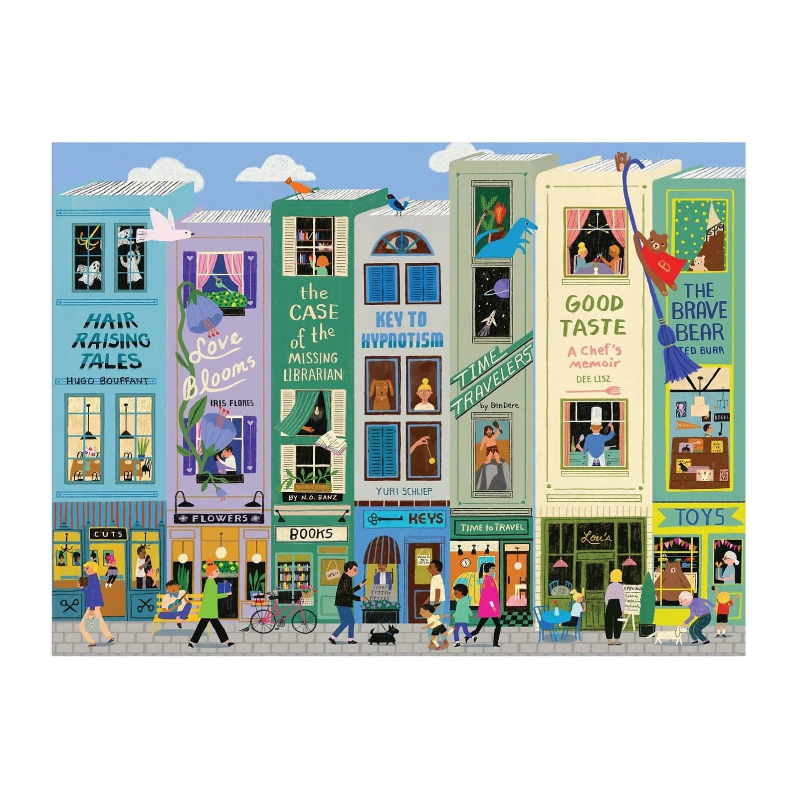 Main Street Books Puzzle BookGeek