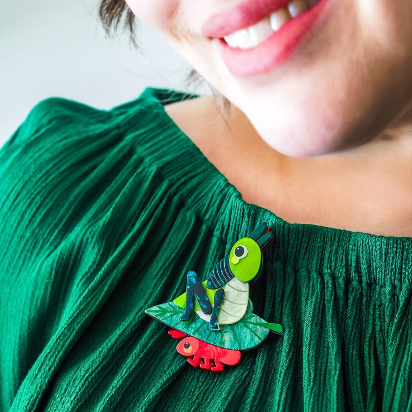 Meal Prep Brooch BookGeek