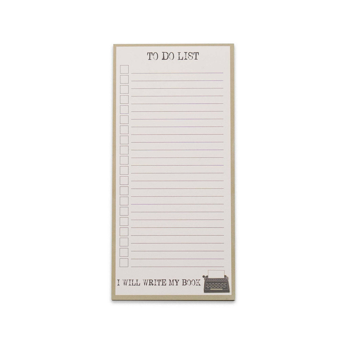 Memo Pad – I Will Write My Book BookGeek