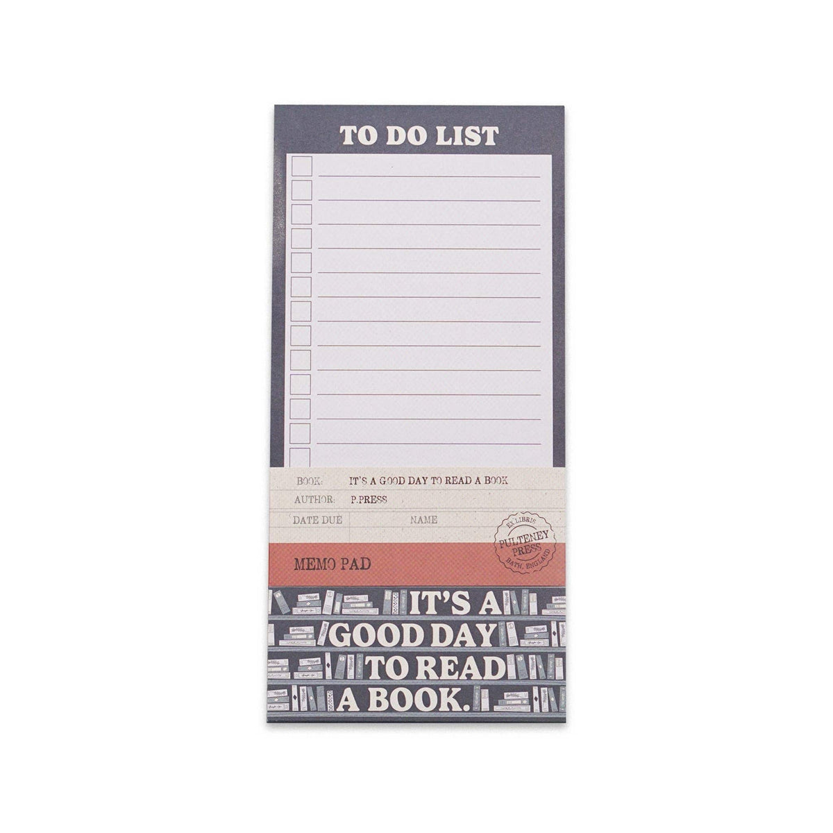 Memo Pad – It’s a Good Day to Read a Book BookGeek