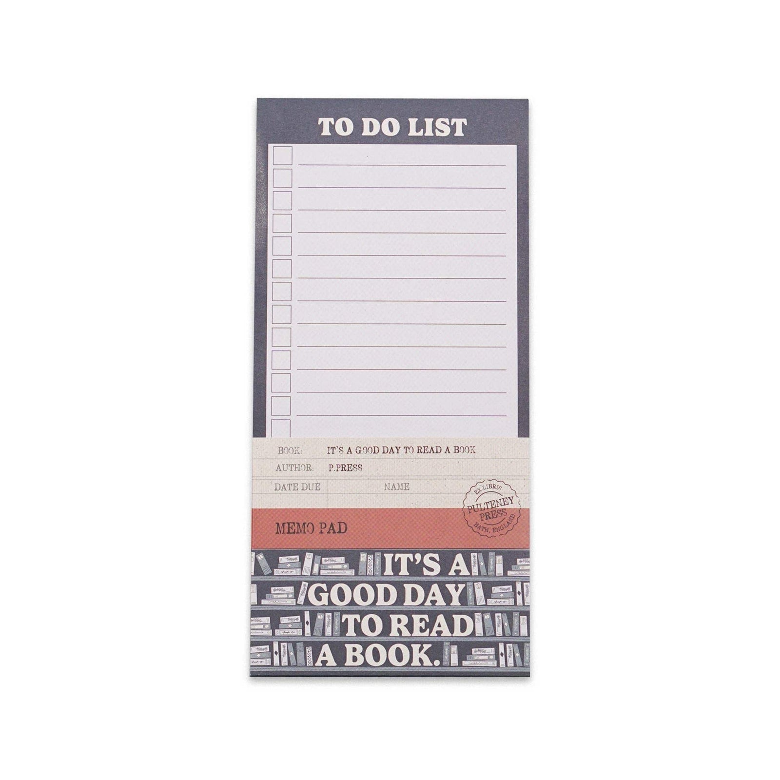 Memo Pad – It’s a Good Day to Read a Book BookGeek