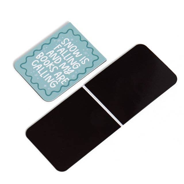 Merry Bookmas Christmas Magnetic Bookmarks BookGeek