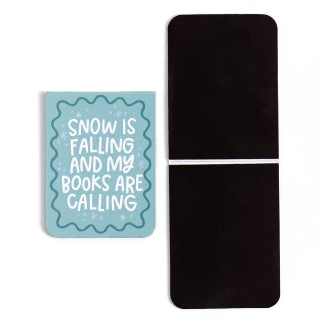 Merry Bookmas Christmas Magnetic Bookmarks BookGeek