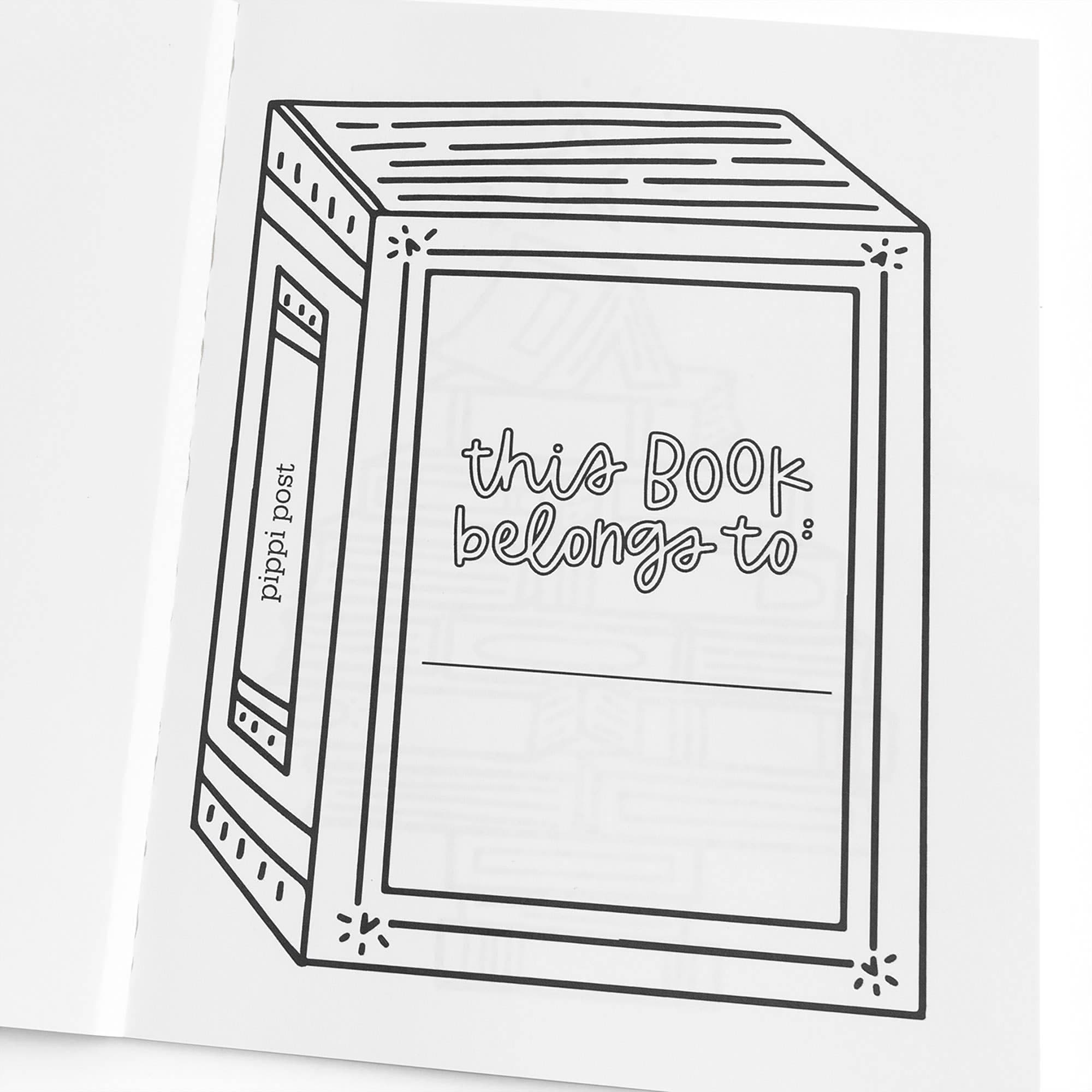 Merry Bookmas Holiday Coloring Book BookGeek