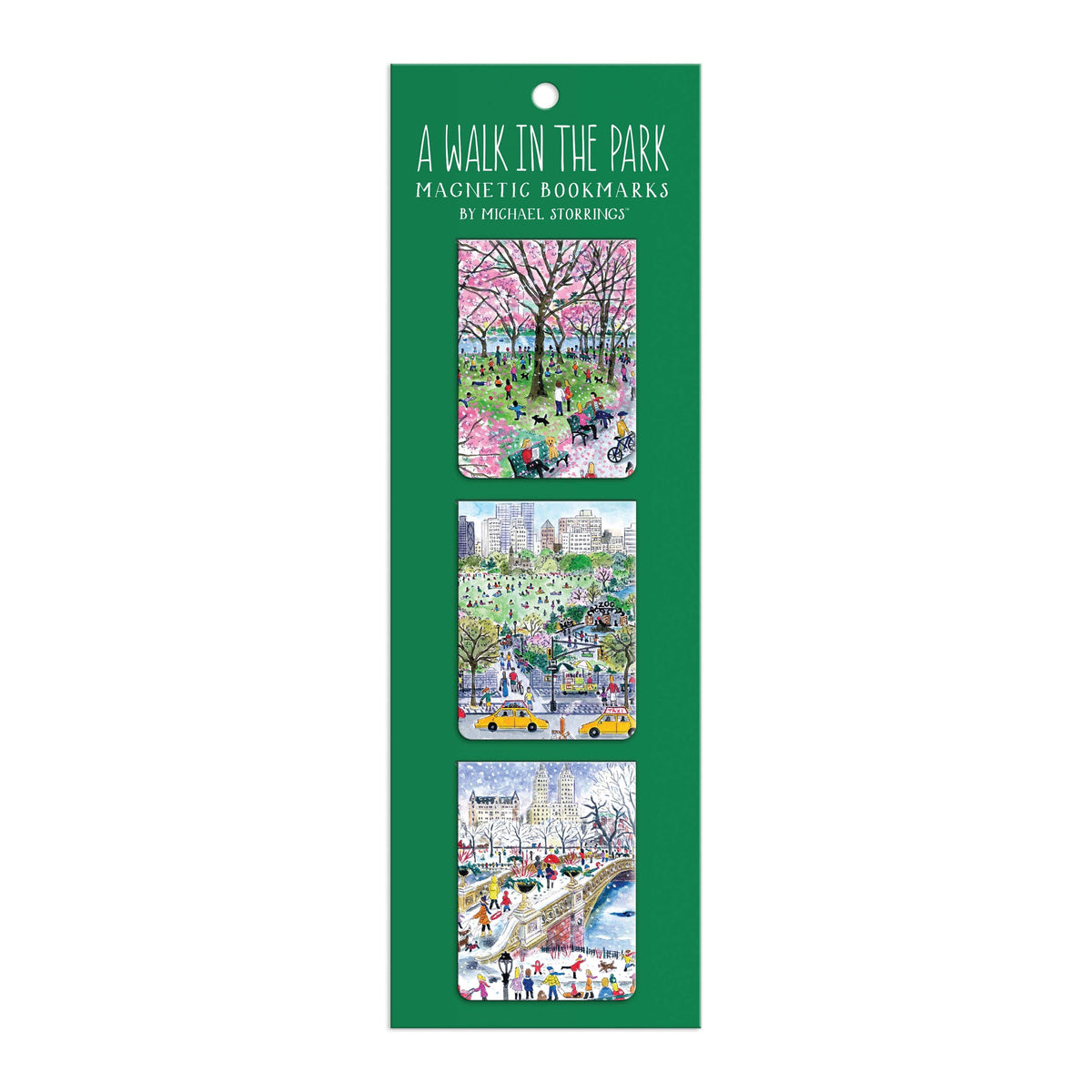 Michael Storrings Walk in the Park Magnetic Bookmarks BookGeek