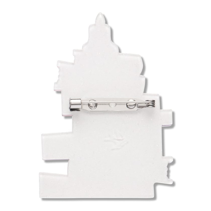 Midnight Library Brooch BookGeek